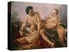 Venus, Mercury and Amor-Francois Boucher-Stretched Canvas