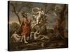 Vénus montrant ses armes à Enée-Nicolas Poussin-Stretched Canvas