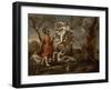 Vénus montrant ses armes à Enée-Nicolas Poussin-Framed Giclee Print