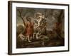 Vénus montrant ses armes à Enée-Nicolas Poussin-Framed Giclee Print