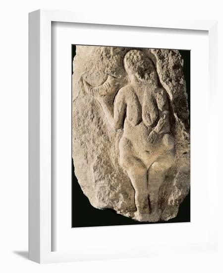 Venus of Laussel-null-Framed Art Print