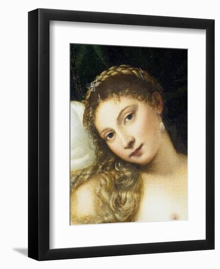 Venus of Urbino, Before 1538-Titian (Tiziano Vecelli)-Framed Giclee Print