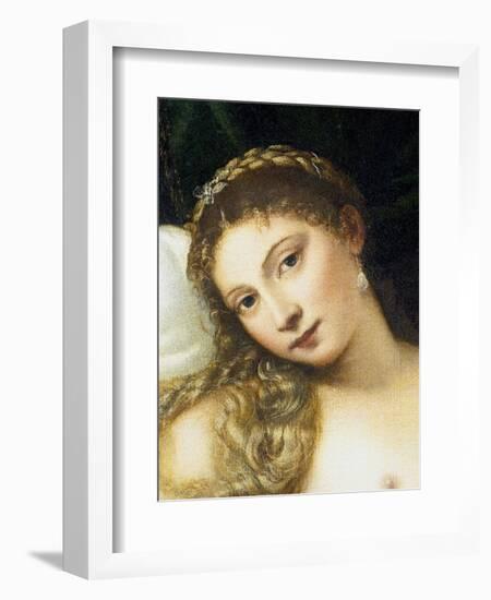 Venus of Urbino, Before 1538-Titian (Tiziano Vecelli)-Framed Giclee Print