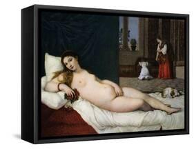 Venus of Urbino, C1538-Titian (Tiziano Vecelli)-Framed Stretched Canvas