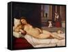 Venus of Urbino-Titian (Tiziano Vecelli)-Framed Stretched Canvas