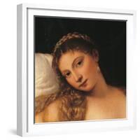 Venus of Urbino-Titian (Tiziano Vecelli)-Framed Giclee Print