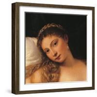 Venus of Urbino-Titian (Tiziano Vecelli)-Framed Giclee Print