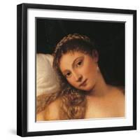 Venus of Urbino-Titian (Tiziano Vecelli)-Framed Giclee Print