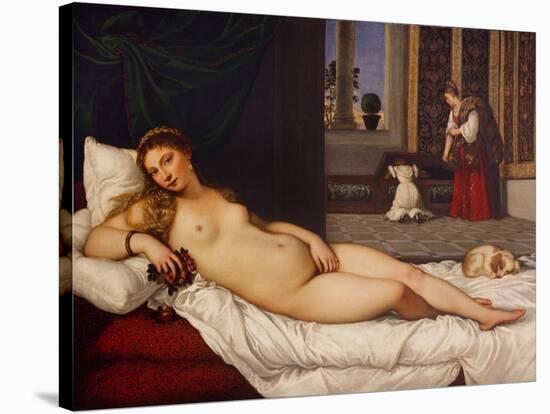 Venus of Urbino-Titian (Tiziano Vecelli)-Stretched Canvas