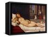 Venus of Urbino-Titian (Tiziano Vecelli)-Framed Stretched Canvas