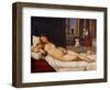 Venus of Urbino-Titian (Tiziano Vecelli)-Framed Art Print