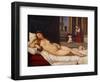 Venus of Urbino-Titian (Tiziano Vecelli)-Framed Art Print