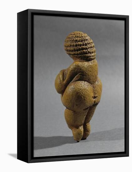 Venus of Willendorf, Limestone, H: 10 Cm, Stone Age, Aurignacien, 25th Mill. BC-null-Framed Stretched Canvas