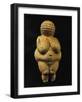 Venus of Willendorf, One of the Many Stone-Age Female Idols of the Great Goddess-null-Framed Giclee Print