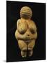 Venus of Willendorf, One of the Many Stone-Age Female Idols of the Great Goddess-null-Mounted Giclee Print