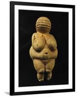 Venus of Willendorf, One of the Many Stone-Age Female Idols of the Great Goddess-null-Framed Giclee Print