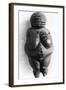 Venus of Willendorf, Stone Age Oolitic Limestone Carving, C24,000-C22,000 BC-null-Framed Giclee Print