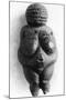 Venus of Willendorf, Stone Age Oolitic Limestone Carving, C24,000-C22,000 BC-null-Mounted Giclee Print