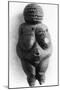 Venus of Willendorf, Stone Age Oolitic Limestone Carving, C24,000-C22,000 BC-null-Mounted Giclee Print