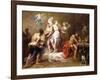 Venus Ordering Arms from Vulcan for Aeneas-Jean Restout-Framed Giclee Print