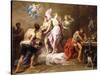 Venus Ordering Arms from Vulcan for Aeneas-Jean Restout-Stretched Canvas