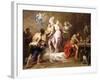 Venus Ordering Arms from Vulcan for Aeneas-Jean Restout-Framed Giclee Print