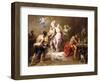 Venus Ordering Arms from Vulcan for Aeneas-Jean II Restout-Framed Giclee Print