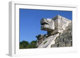 Venus Platform or Tomb of Chac-Mool, Chichen Itza-null-Framed Photographic Print