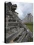 Venus Platform With Kukulkan Pyramid in the Background, Chichen Itza, Yucatan, Mexico-null-Stretched Canvas