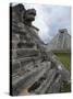 Venus Platform With Kukulkan Pyramid in the Background, Chichen Itza, Yucatan, Mexico-null-Stretched Canvas
