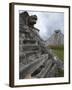 Venus Platform With Kukulkan Pyramid in the Background, Chichen Itza, Yucatan, Mexico-null-Framed Photographic Print
