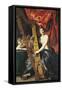 Venus Playing Harp, Allegory of Music-Giovanni Lanfranco-Framed Stretched Canvas