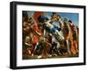 Venus Pouring a Balm on the Wound of Aeneas-Giovanni Francesco Romanelli-Framed Giclee Print