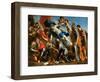 Venus Pouring a Balm on the Wound of Aeneas-Giovanni Francesco Romanelli-Framed Giclee Print