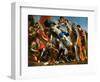 Venus Pouring a Balm on the Wound of Aeneas-Giovanni Francesco Romanelli-Framed Giclee Print