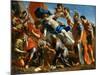 Venus Pouring a Balm on the Wound of Aeneas-Giovanni Francesco Romanelli-Mounted Giclee Print