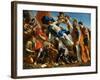 Venus Pouring a Balm on the Wound of Aeneas-Giovanni Francesco Romanelli-Framed Giclee Print