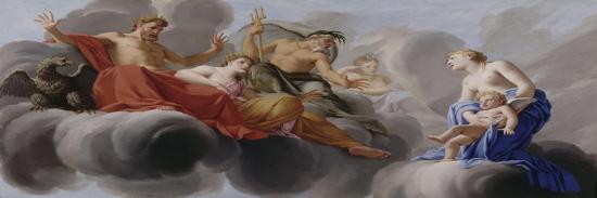 'Vénus présente l'Amour à Jupiter' Giclee Print - Eustache Le Sueur ...