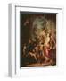 Venus Presenting Helen to Paris-Gavin Hamilton-Framed Giclee Print