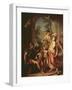 Venus Presenting Helen to Paris-Gavin Hamilton-Framed Giclee Print