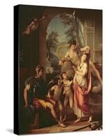 Venus Presenting Helen to Paris-Gavin Hamilton-Stretched Canvas
