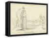 Venus Presenting Helen to Paris-John Flaxman-Framed Stretched Canvas