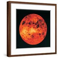 Venus, Radar Map-Digital Vision.-Framed Photographic Print