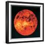 Venus, Radar Map-Digital Vision.-Framed Photographic Print