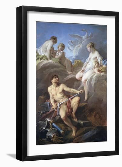 Venus Requesting Arms for Aeneas from Vulcan-Francois Boucher-Framed Giclee Print