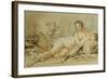 Venus Resting, after Francois Boucher; Le Repos De Venus, after Francois Boucher, 1774-Louis Marin Bonnet-Framed Giclee Print