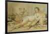 Venus Resting, after Francois Boucher; Le Repos De Venus, after Francois Boucher, 1774-Louis Marin Bonnet-Framed Giclee Print