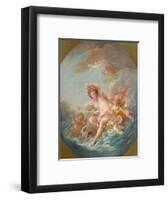 Venus Rising from the Waves, c.1766-Francois Boucher-Framed Giclee Print