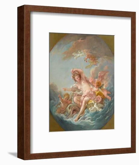 Venus Rising from the Waves, c.1766-Francois Boucher-Framed Giclee Print