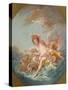 Venus Rising from the Waves, c.1766-Francois Boucher-Stretched Canvas